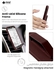 3 in 1 Magnetic Hand Grip Holder Case For Apple iPhone 14 Brown