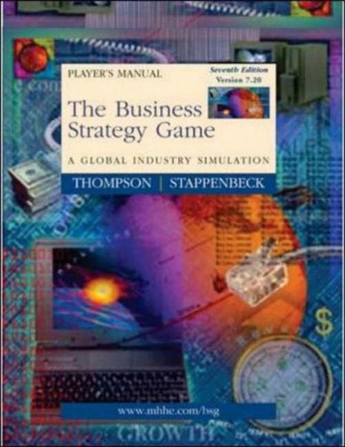 Business Strategy Game Player`s Package V7.20 (Manual, Download Code Sticker & CD) Book