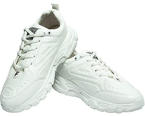 White Fashion Sneakers For Men