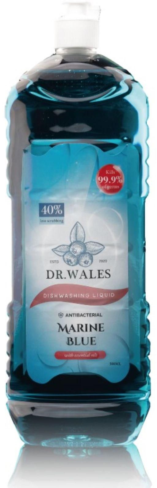 DR. WALES Dishwashing Liquid Detergent- Marine Blue 500ml
