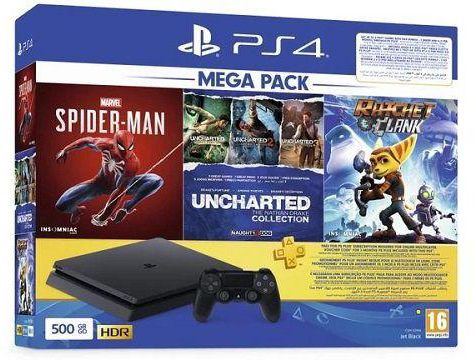 Sony PlayStation 4 Pro 1 TB Black Console Mega Pack Bundle