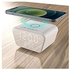 Alarm Clock Digital Charging Fast Qi Wireless 15W Temperature - 5 In 1 White