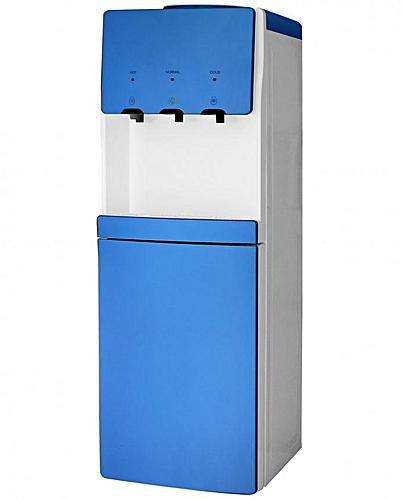 Passap HD-1578 3 Tabs Water Dispenser With Storage Cabinet - Blue/White