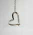 Beautiful Heart Necklace For Women With Lobes Of Pure Silver 925
