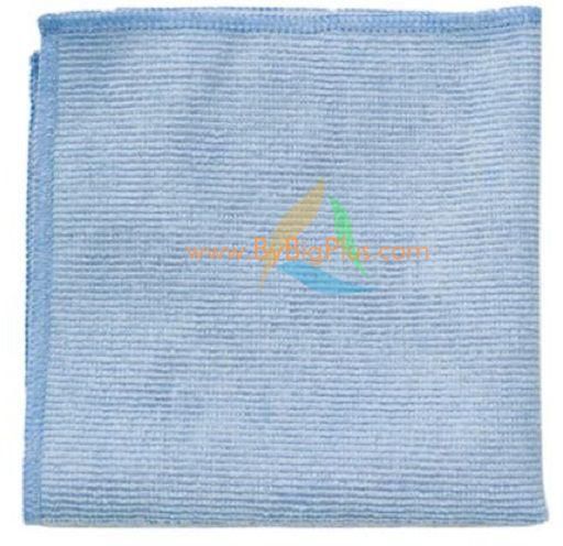 Rubbermaid Commercial Products Bag of 120 Blue Microfibre Cloths
