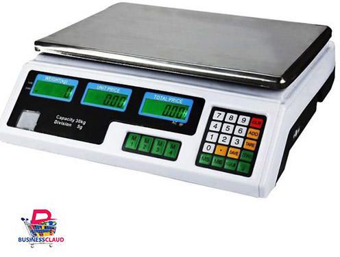 Digital weighing Scale 30kg, butchery equipment on BusinessClaud, Businessclaud Digital weighing Scale 30kg