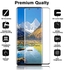 [3 عبوات] عبوتان من واقي الشاشة الفائق Galaxy S21 + واقي عدسة الكاميرا [صلابة 9H] [فتح بصمة الإصبع] [HD شفاف] طبقة زجاجية مقواة منحنية ثلاثية الأبعاد لهاتف Samsung Galaxy S21 Ultra 5G (6 بوصة)