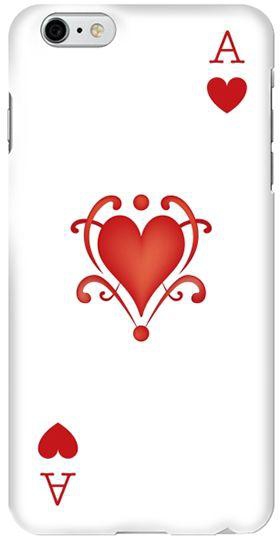 Stylizedd  Apple iPhone 6 Plus Premium Slim Snap case cover Gloss Finish - Ace of Hearts  I6P-S-82