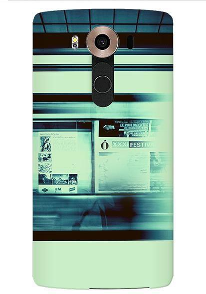 Stylizedd LG V10 Premium Slim Snap case cover Matte Finish - Blurry Station