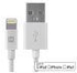 Monoprice Select Series Apple MFi Certified Lightning to USB Charge and Sync Cable 6inch White