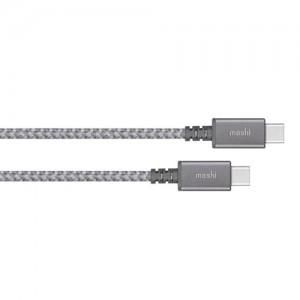 Moshi Integra USB-C to USB-A Charge/Sync Cable, Titanium Gray (99MO084212)
