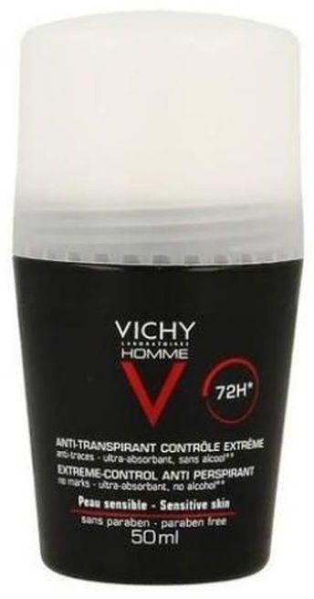 Vichy Extreme Control Anti Perspirant For Men - 50 Ml