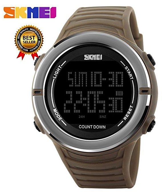 Skmei 2017 New Popular SKMEI Luxury Brand Men Waterproof Military Sports Watches Men's Quartz LED Digital Clock Man Sport Wrist Watch Relogio Masculino 1209