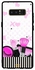 Protective Case Cover For Samsung Galaxy Note8 Pink Makeup