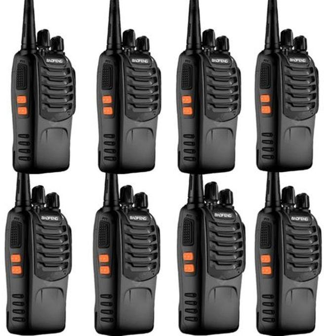 Baofeng BF-888S UHF 2-way Radio Handheld Walkie Talkie- 8 PCS