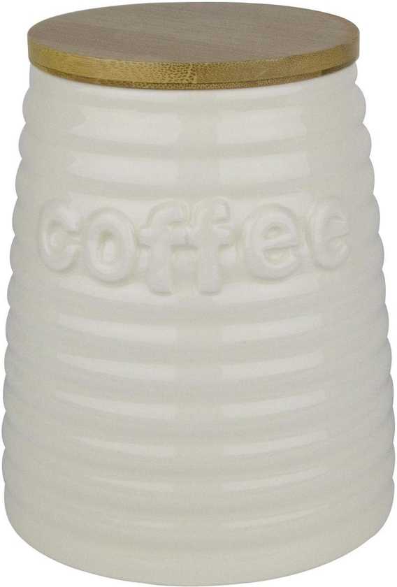 Top Trend Stoneware  Coffee keeper , White  TTP-048