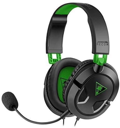 Turtle Beach Recon 50 Xbox Gaming Headset for Xbox Series X, Xbox Series S, Xbox One, PS5, PS4, PlayStation, Nintendo Switch, Mobile & PC with 3.5mm - Removable Mic, 40mm Speakers - Black