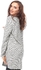 Vero Moda Geometric Patterned Cardigan for Women - M, Off White/Black