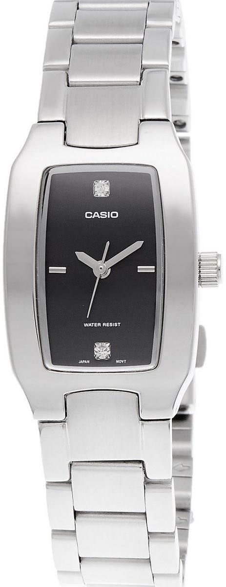 Casio Women'S Black Dial Stainless Steel Band Watch Ltp 1165A 1C2Df, Quartz, Analog