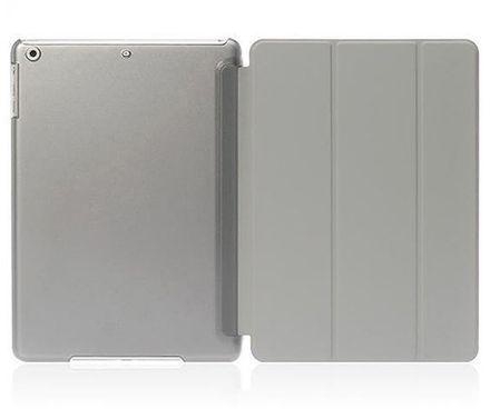 Bluelans Magnetic Faux Leather Smart Cover Hard Back Case For IPad Mini1/2/3 - Grey