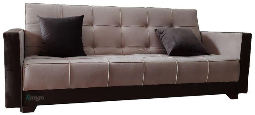 Rango Bed Sofa - Beige X Brown- 120*210 -rango