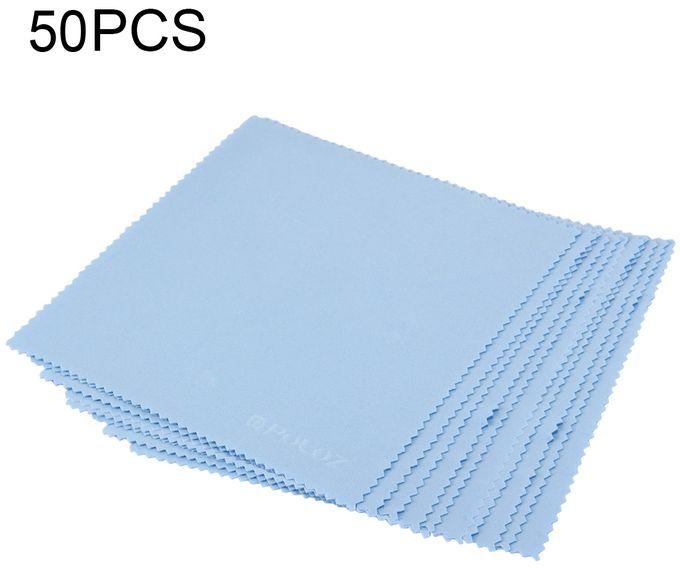 50 PCS PULUZ Soft Cleaning Cloth For GoPro HERO5 /4 Session /4 /3+ /3 /2 /1 LCD Screen, Tablet PC / Mobile Phone Screen, TV Screen, Glasses, Mirror, Monitor, Camera Lens