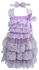 Tiny Bibiya Baby Lace Petti Dress Tutu Clothing (Dusty Purple)