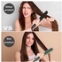 Electric Hair Straightener Brush Iron Hot Comb