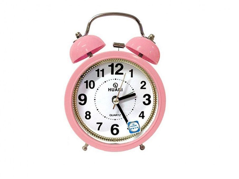 Bell Alarm Clock - Pink