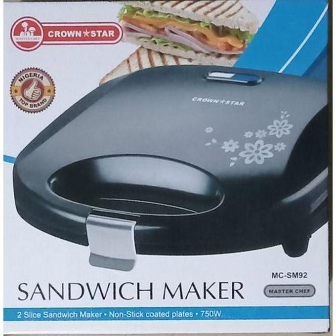 Master Chef Bread Sandwich Maker - 2 Slice