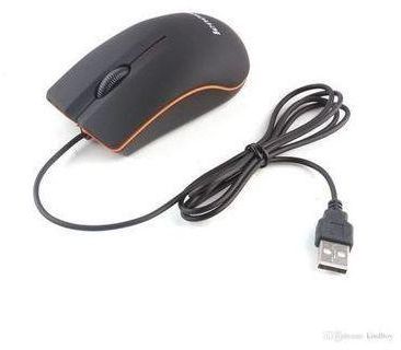 Lenovo 3-Button Mini USB Optical Wired Mouse 1000 DPI