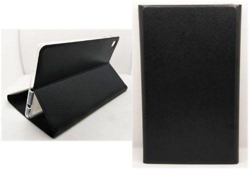 Leather Flip Phone Case For Samsung Galaxy Tab A7 Lite - BLACK
