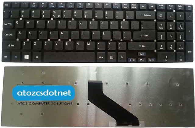 Acer Aspire E5-511 E5-511P E5-521 E5-521G Laptop Keyboard (Black)