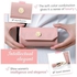 Travel Jewelry Storage Box, Foldable Jewelry Earring Storage Roll, Portable Soft Leather Storage Bag Suitable for Various Bracelets, Earrings, Necklaces, Rings, Watches, for Home, Travel (Pink)