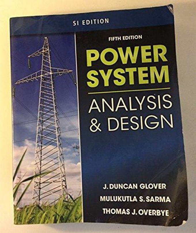 Cengage Learning Power System Analysis And Design: International Edition ,Ed. :5