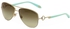 نظارات شمسية للنساء من تيفاني مقاس 57, بني, 3046, 57, 6021, 3M