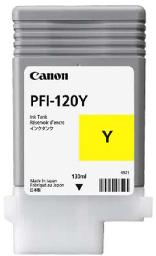 Canon Pfi-120 Yellow Ink Cartridge (130ml)