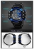 Men's Water Resistant Digital Watch SK1118 - 50 mm - Black