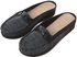 Get Jacquard Slip-On Shoes For Women, 42 EU - Grey Black with best offers | Raneen.com