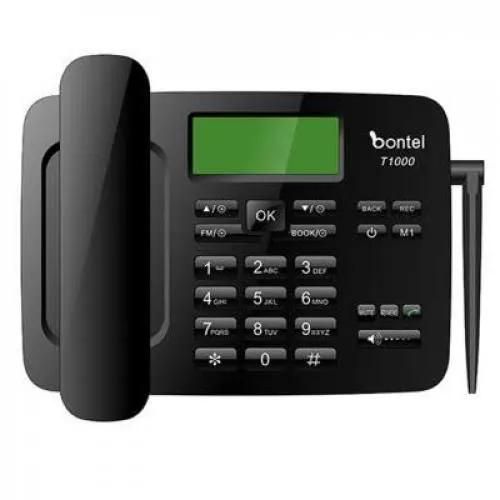 Bontel T1000, Wireless Desktop Office,Phone, Sms,L.A"The Bontel T1000 GSM FIxed Wireless Landline Desktop Phone With Dual Sim Card Slot Telephone supports 2 SIM cards (Not included