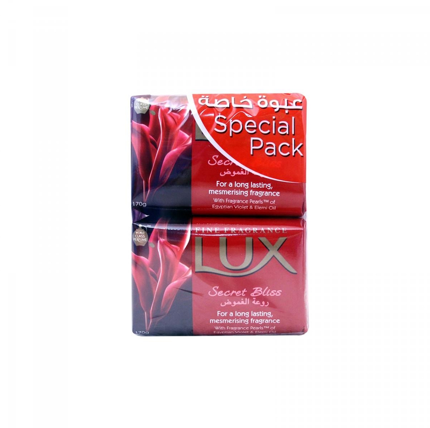Lux Secret Bliss Soap 6X170g