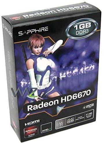 Radeon HD 6670 PCIe Graphics Video Card 1GB DDR3 DVI VGA HDMI (299-1E198-700SA)