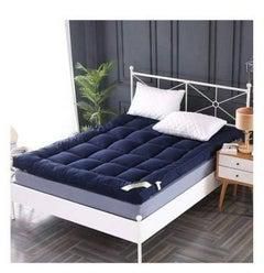 Line sleep comfort mattress - navy blue - size (90*195*7)cm