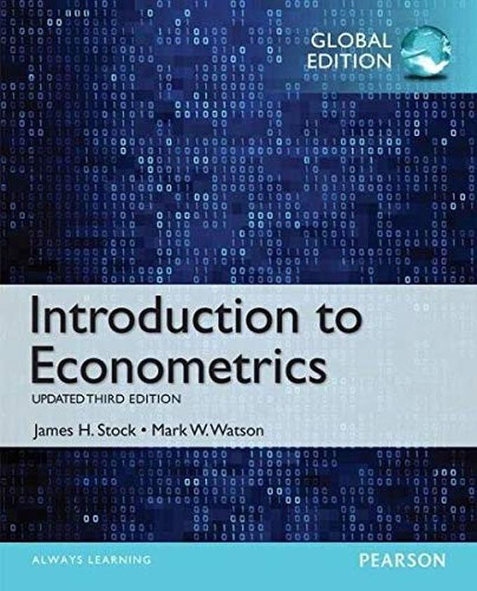 Pearson Introduction To Econometrics, Update, Global Edition ,Ed. :3
