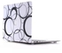Hard Case Cover For Apple MacBook Air 13.3-Inch White/Black