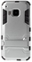 Generic Hybrid Kickstand Case + Screen Protector For HTC One M9 - Silver
