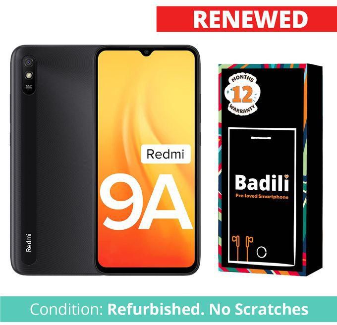 BADILI-REDMI 9A (RENEWED), 6.53", 64GB + 4GB