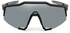 Polarized Sunglasses, Safety Glasses for Men and Women, UV Eye Protection for Shooting, Fishing, Biking, and Extreme Sports, Black Frames