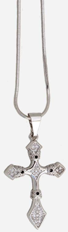 XP Jewelry Cross Necklace - Silver