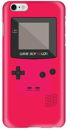 Stylizedd Apple iPhone 6 Plus Premium Slim Snap case cover Matte Finish - Gameboy Color Pink